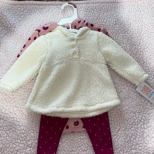 Carters Baby Girl Set 6 months